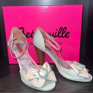 Vintage Betsey Johnson T-Strap Heel
